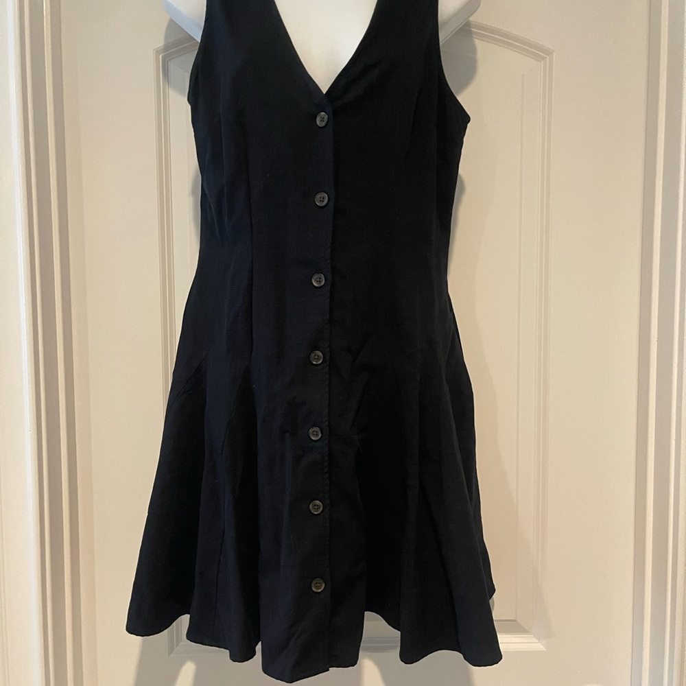 Universal Thread Black Sleeveless Mini Dress